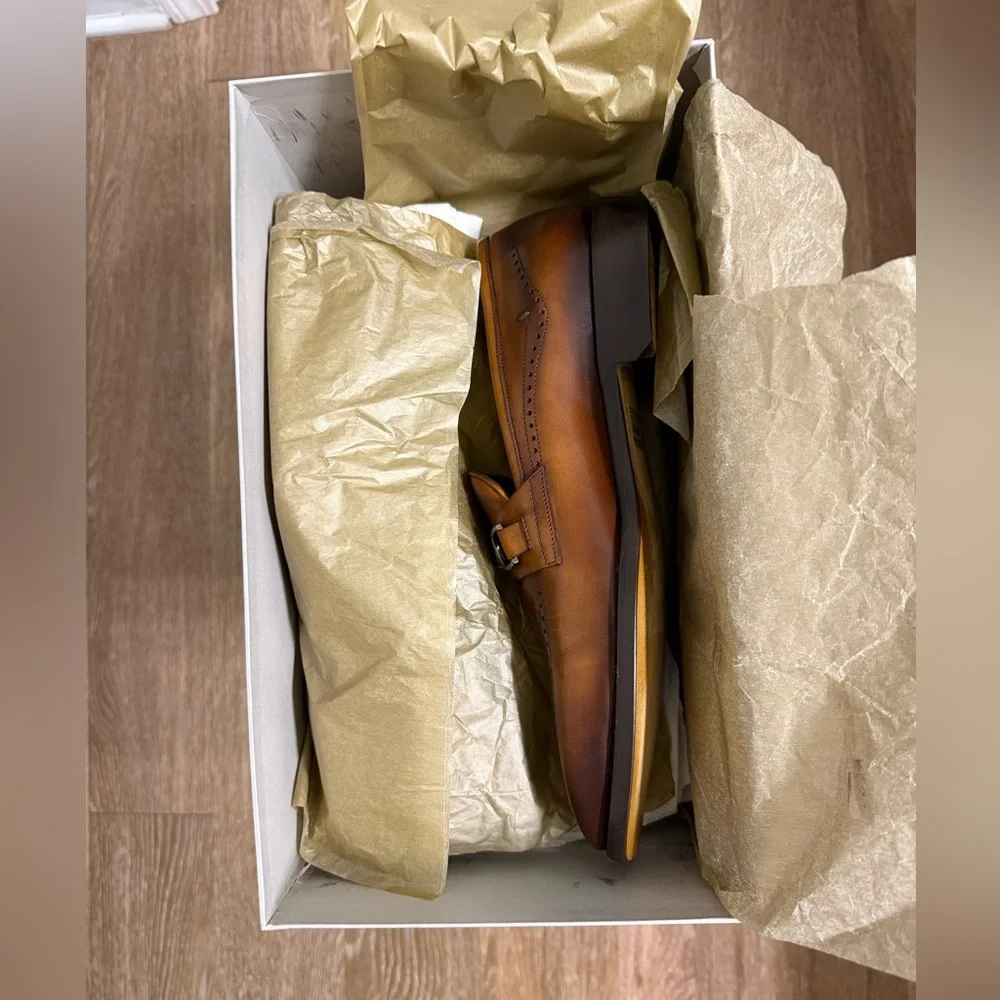 Parkes Leather Bit Loafers by Johnston & Murphy (Italian-made) - Picture 6 of 8